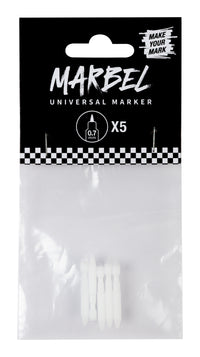 DARWI Marbel резервни врвови 0,7 mm – 5 пар.