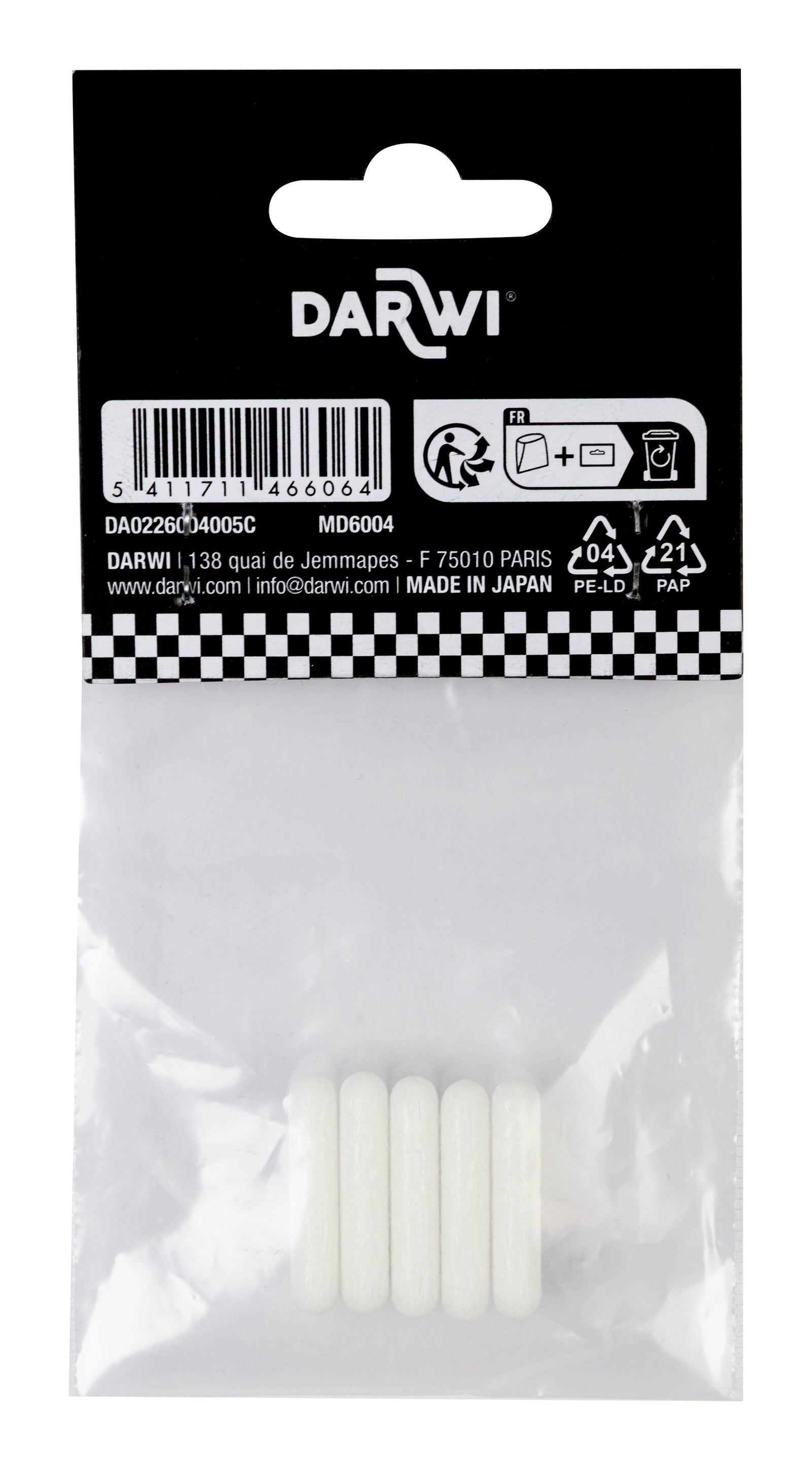 DARWI Marbel резервни врвови 4 mm – 5 пар.