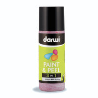 Боја за стакло што се лупи DARWI Paint & Peel 3v1 80 ml – црвена со светки