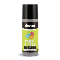 Боја за стакло што се лупи DARWI Paint & Peel 3v1 80 ml – сива