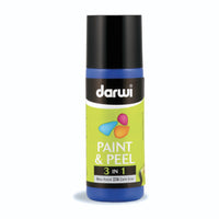 Боја за стакло што се лупи DARWI Paint & Peel 3v1 80 ml – темносина