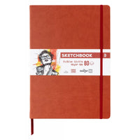 DARWI скицник блок Terracotta A4 140 g 80L