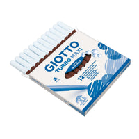 Дебели фломастери што се перат GIOTTO Turbo Maxi 5 mm – кафеава