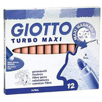 Дебели фломастери што се перат GIOTTO Turbo Maxi 5 mm – телесно розова
