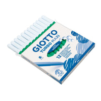 Дебели фломастери што се перат GIOTTO Turbo Maxi 5 mm – тревно зелена
