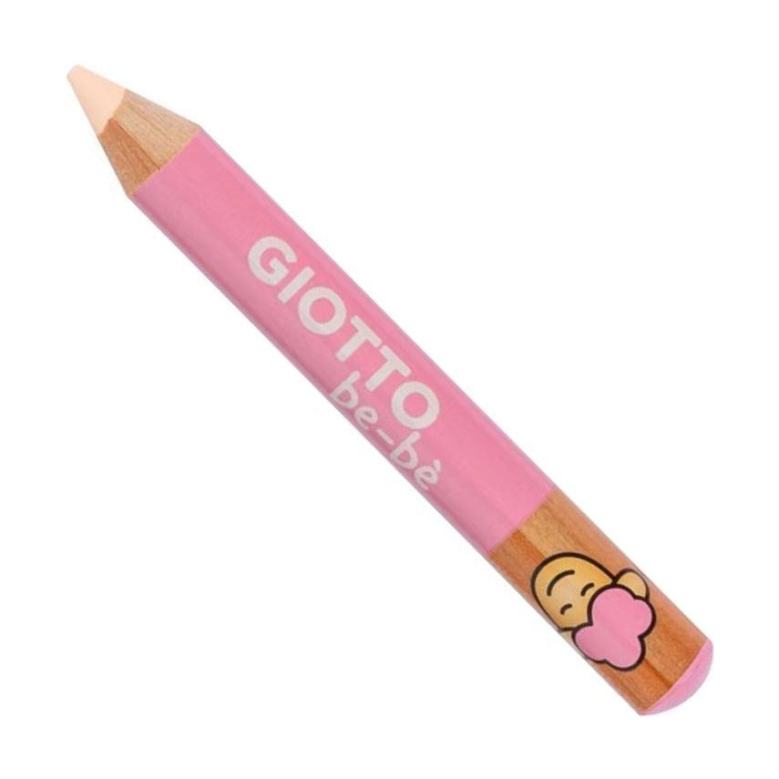 Дебели тркалезни дрвени боички GIOTTO Be-Be – 12 бои