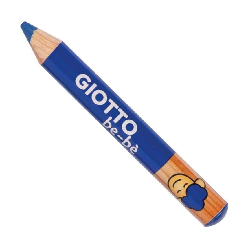 Дебели тркалезни дрвени боички GIOTTO Be-Be – 12 бои