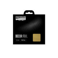 Decor foils metallic 14 x – златна cm