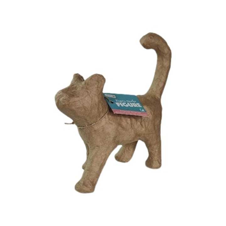 Декорација од хартиена маса - мачка 14 cm
