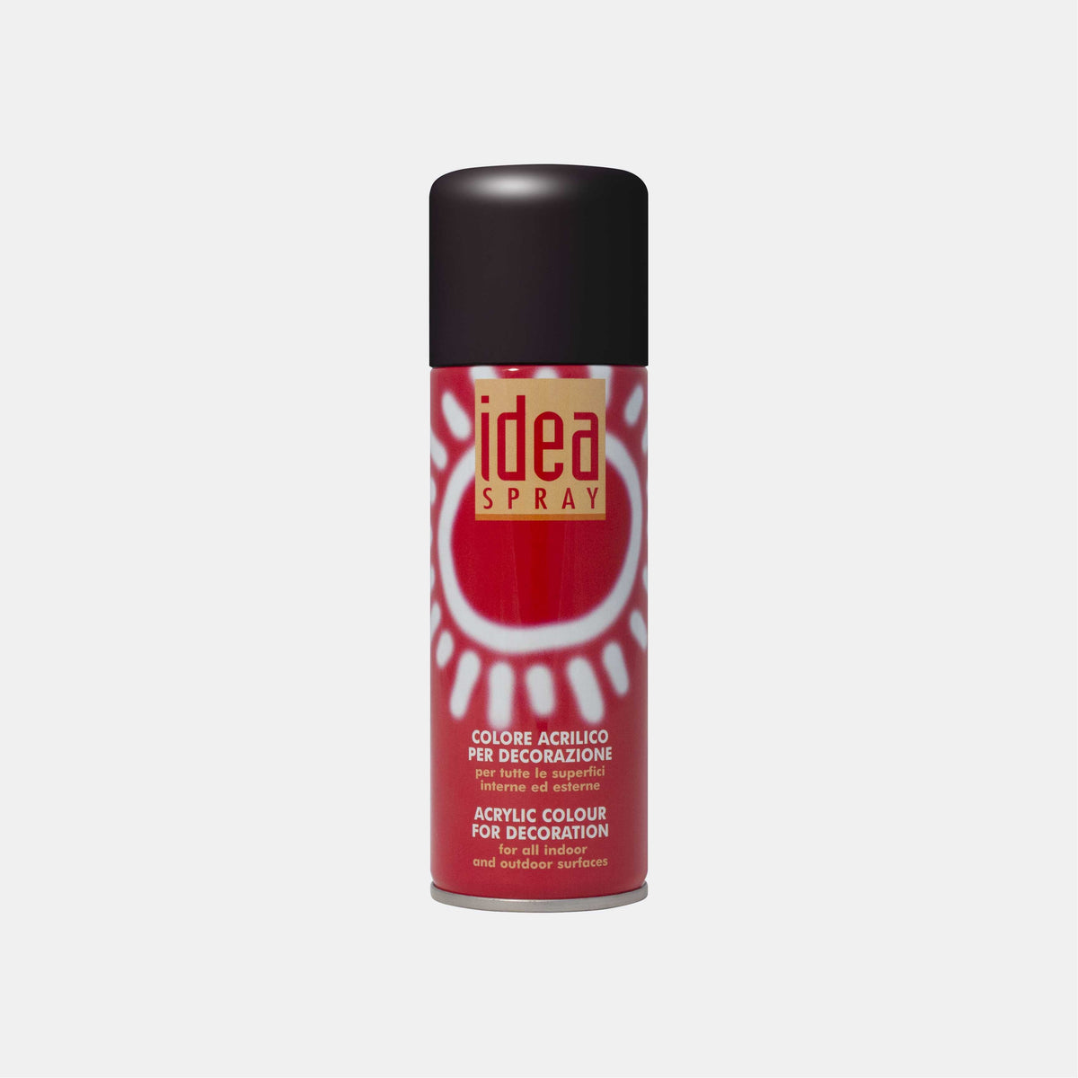 Декоративна боја во спреј и лак MAIMERI Idea Spray 200 ml – Црна
