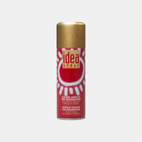 Декоративна боја во спреј и лак MAIMERI Idea Spray 200 ml – Секвин злато