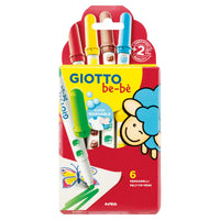 Детски фломастери GIOTTO be-bè 6 пар.