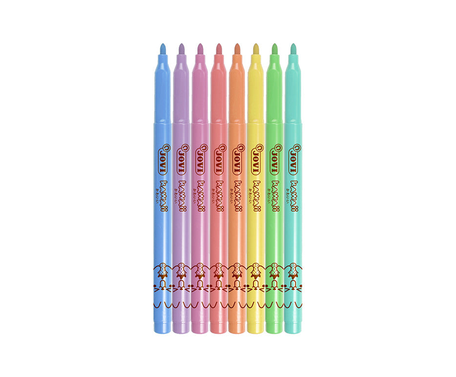 Детски фломастери JOVI Kawaii / сет од 8 пар. - 3 mm