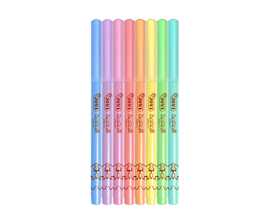 Детски фломастери JOVI Kawaii / сет од 8 пар. - 3 mm