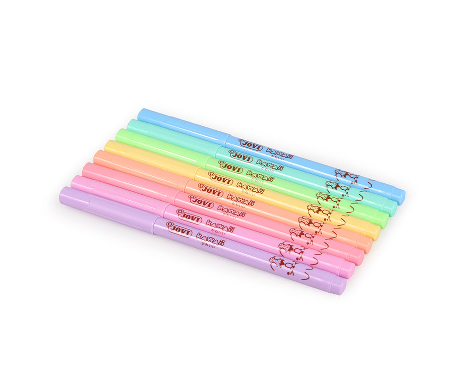 Детски фломастери JOVI Kawaii / сет од 8 пар. - 3 mm