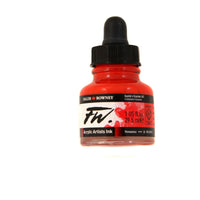 FW artist акрилен туш 29.5 ml – Scarlet