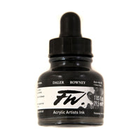 FW artist акрилен туш 29.5 ml – Black India