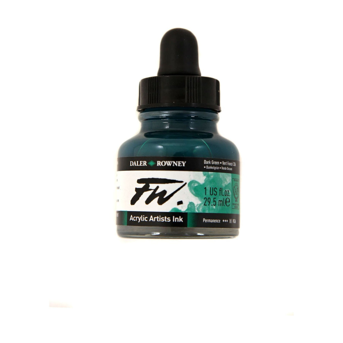 FW artist акрилен туш 29.5 ml – Dark Green