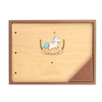 Дрвен албум Unicorn 190 x 270 mm - 28 листови