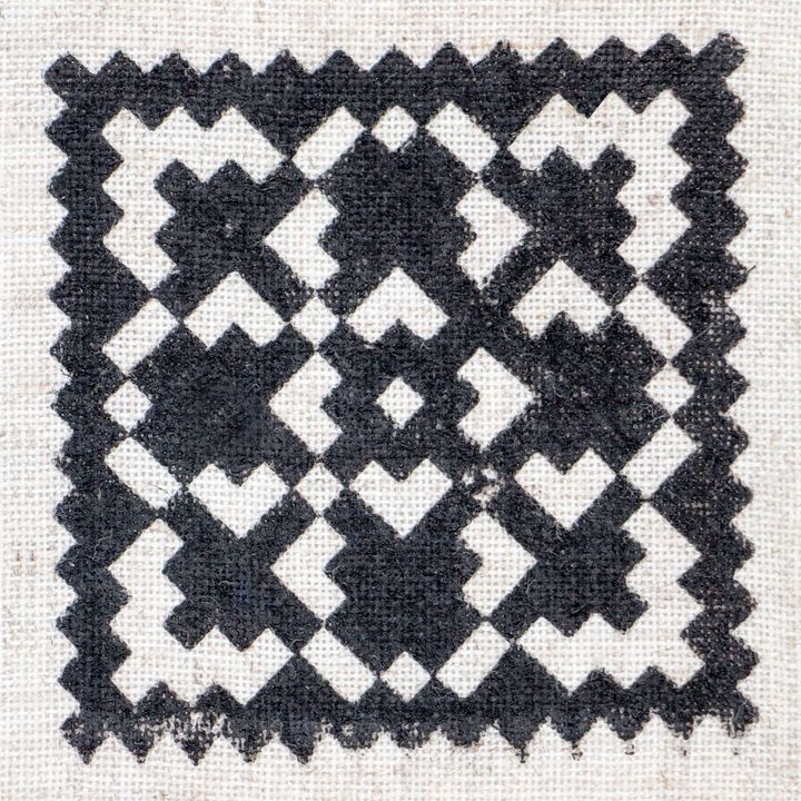 Дрвен печат РОСА ТАЛЕНТ бр. 1 Геометрија 7,5x7,5 cm - 2