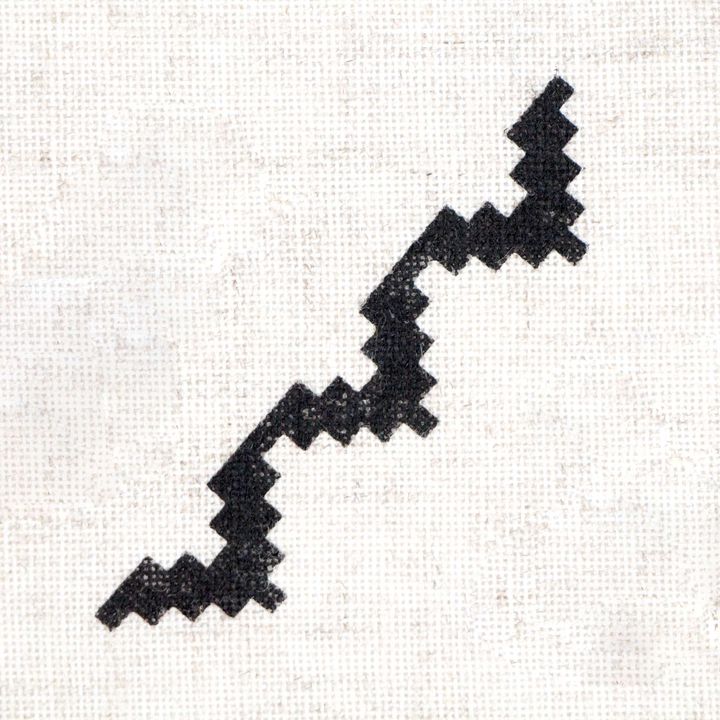Дрвен печат ROSA TALENT бр.6 Геометрија 7,5x1,5 cm - 2