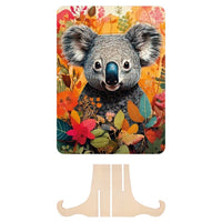 Дрвена сложувалка Koala Unique Shapes 130 парчиња MOXY - 3