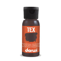 Боја за ткаенина DARWI TEX 50 ml – Dark Brown