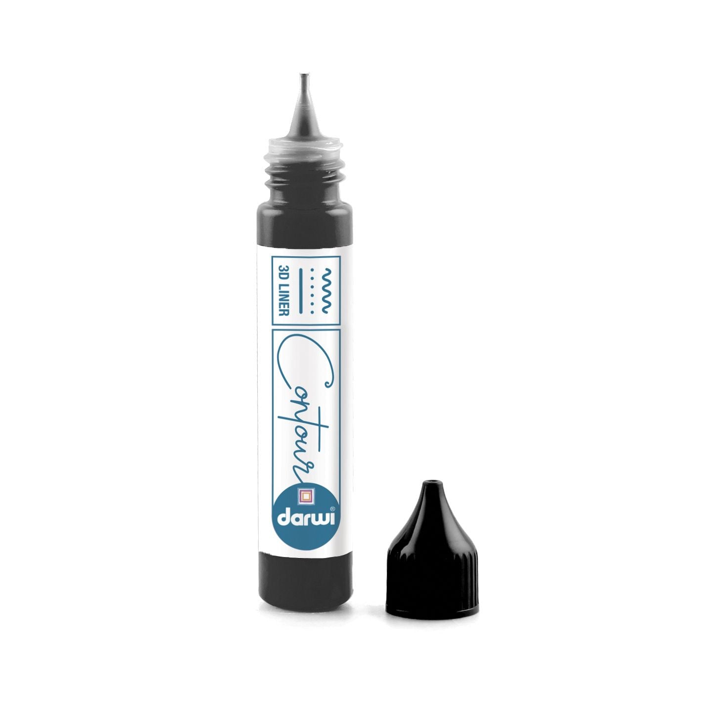 DARWI контура на витраж 30 ml – Black