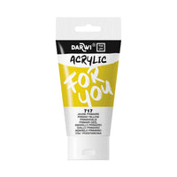 Акрилна боја DARWI Acryl 75 ml – Жолта