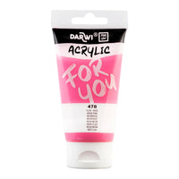 Акрилна боја DARWI Acryl 75 ml – Неонска розова