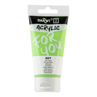 Акрилна боја DARWI Acryl 75 ml – Жолто-зелена