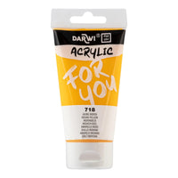 Акрилна боја DARWI Acryl 75 ml – Индиска жолта
