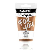 Акрилна боја DARWI Acryl 75 ml – Природна сиена