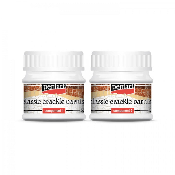 Двокомпонентен лак за кракел - класичен 2 x 50 ml