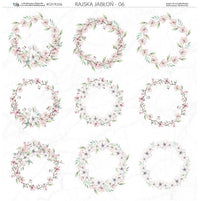 Двострана хартија за scrapbooking 30.5 x 30.5 cm - Paradise Apple Tree 06