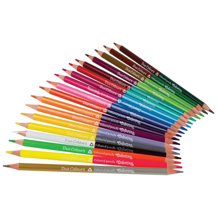 Двострани Colorino моливи за боење - 2