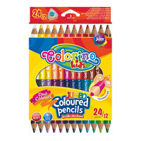 Двострани JUMBO Colorino боички 12 парчиња