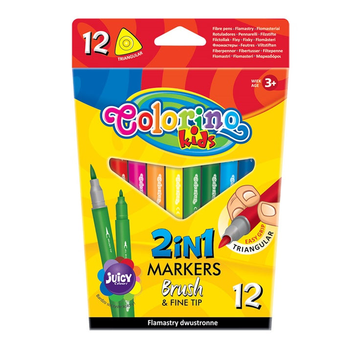Двострани маркери за деца Colorino 12 ЕЕЗ - 1
