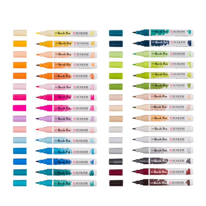 Ecoline Brush Pen Акварелни пенкала 30 ЕЕЗ - 2