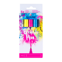 ROYAL TALENS Ecoline сет акварелни пенкала со четкичка PRIMARY 5 бои