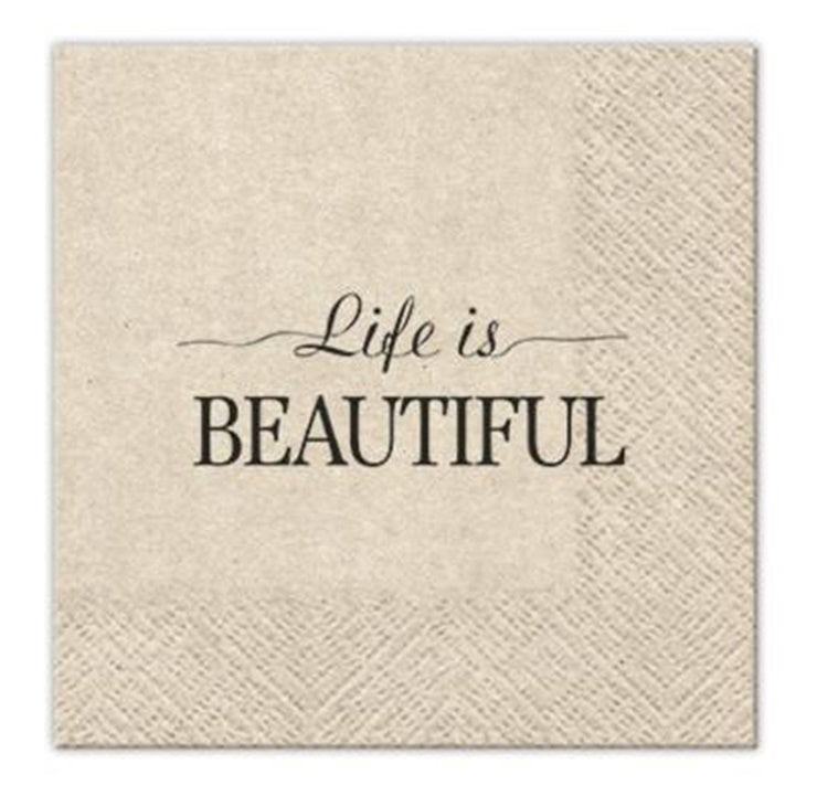 ЕКО Салфетки за декупаж Beautiful Life - 1 парче