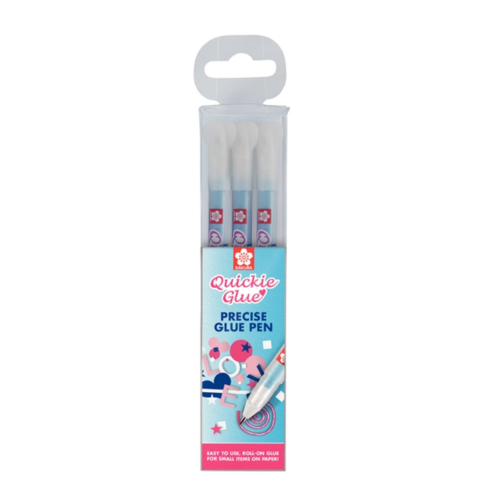Фломастер со лепак Sakura Quickie glue - 3 парчиња