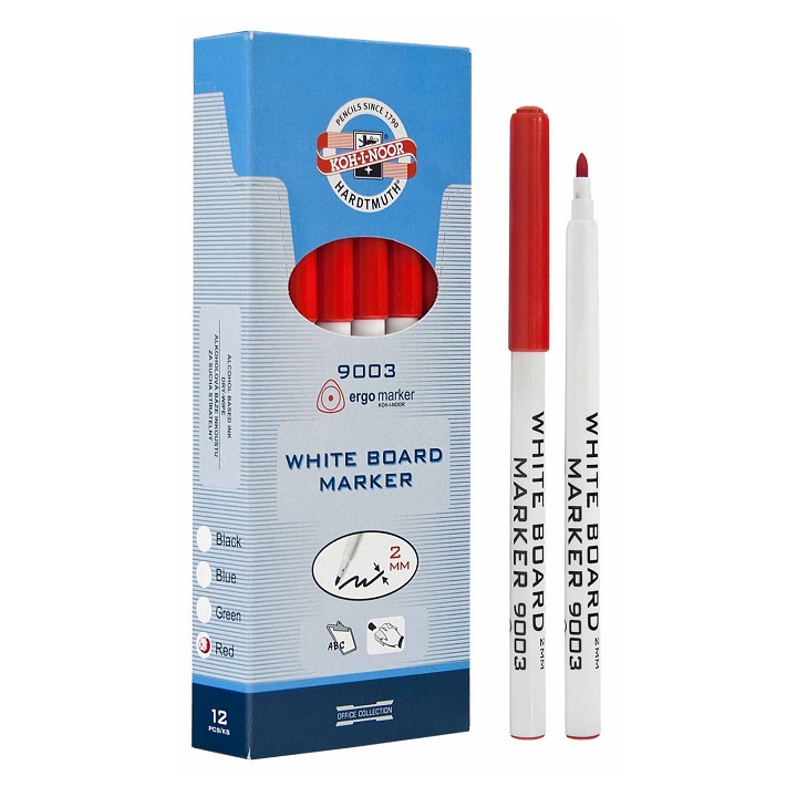 Фломастер WHITE BOARD 9003- црвен