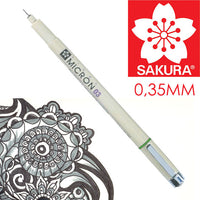 Фломастер за техничко цртање SAKURA Pigma Micron BLACK - 5