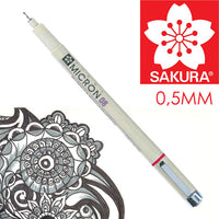 Фломастер за техничко цртање SAKURA Pigma Micron BLACK - 8