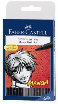 Фломастери Art Pen PITT Manga сет