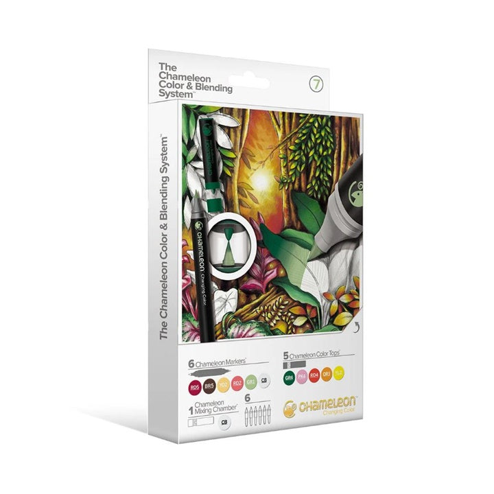 Фломастери Chameleon Color & Blending System - сет 7