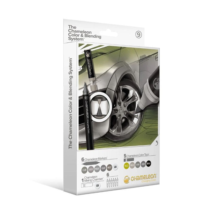 Фломастери Chameleon Color & Blending System - сет 9