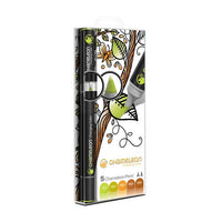 Фломастери Chameleon Earth Tones - 5 парчиња