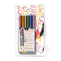 Фломастери Chameleon Primary Colors - 6 парчиња